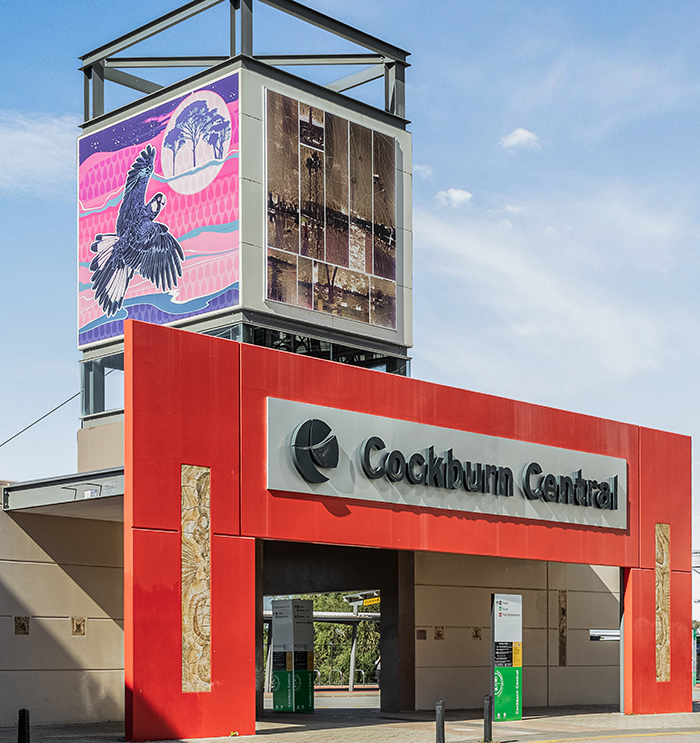 Cockburn Central Train Station